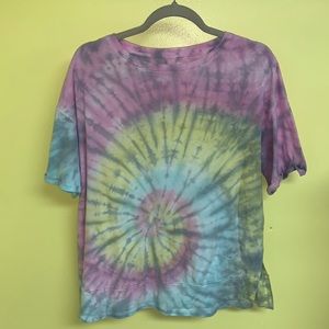 Graphic Tie Dye Tee. Size M.